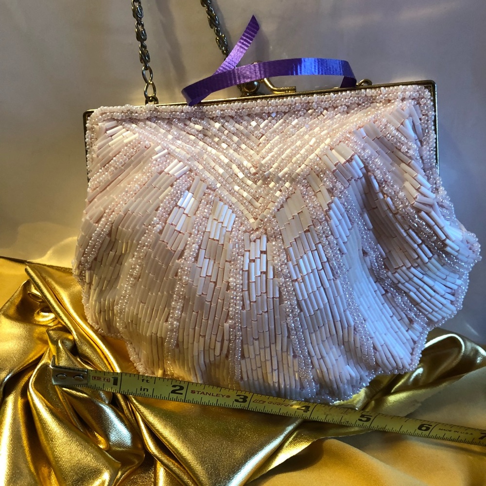La Regale hand beaded purse